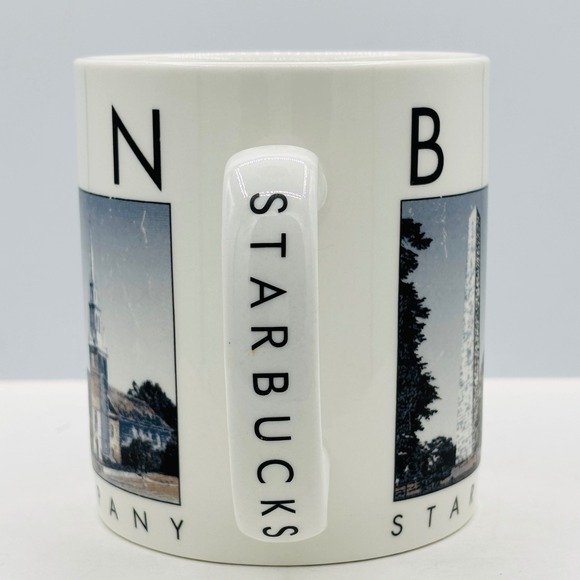Starbucks 2003 City Scenes Series Boston Coffee Mug 14oz - Picture 5 of 7